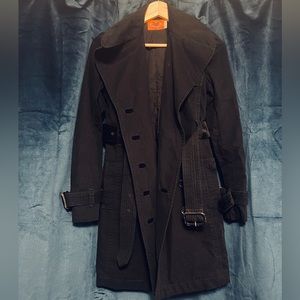 Juicy Couture Black Trench Coat